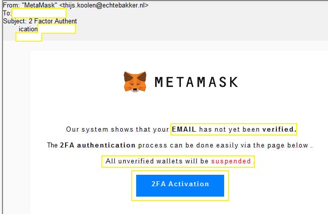 koolen-echtebakker-email-not-yet-been-verified-unverified-wallet-will-be-suspended-2fa-activation-scam-fishing-spam-noord-brahant-holanda-01-09-2023